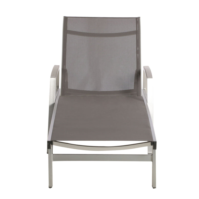 Oxton Chaise Lounge Stylish Outdoor Seating by HouseOfZazla