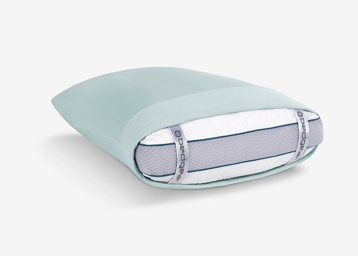 BedGear Vertex Sheet Set, Misty Blue, Split King / Split Cal King by HouseOfZazla