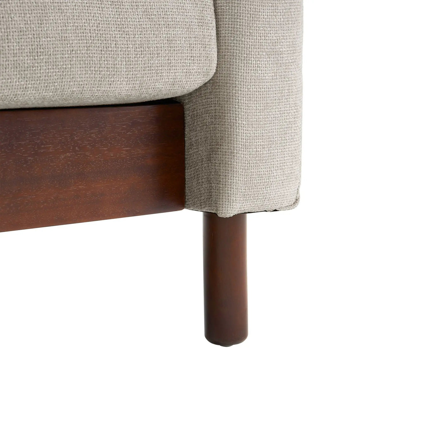 Upholstered Sofa Modern 3 Seater Sofa Couch With Tufted Design For Living Room by HouseOfZazla