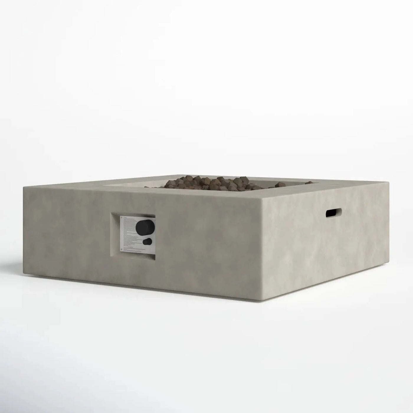 Streamlined Aesthetic Outdoor Fire Pit Table by HouseOfZazla