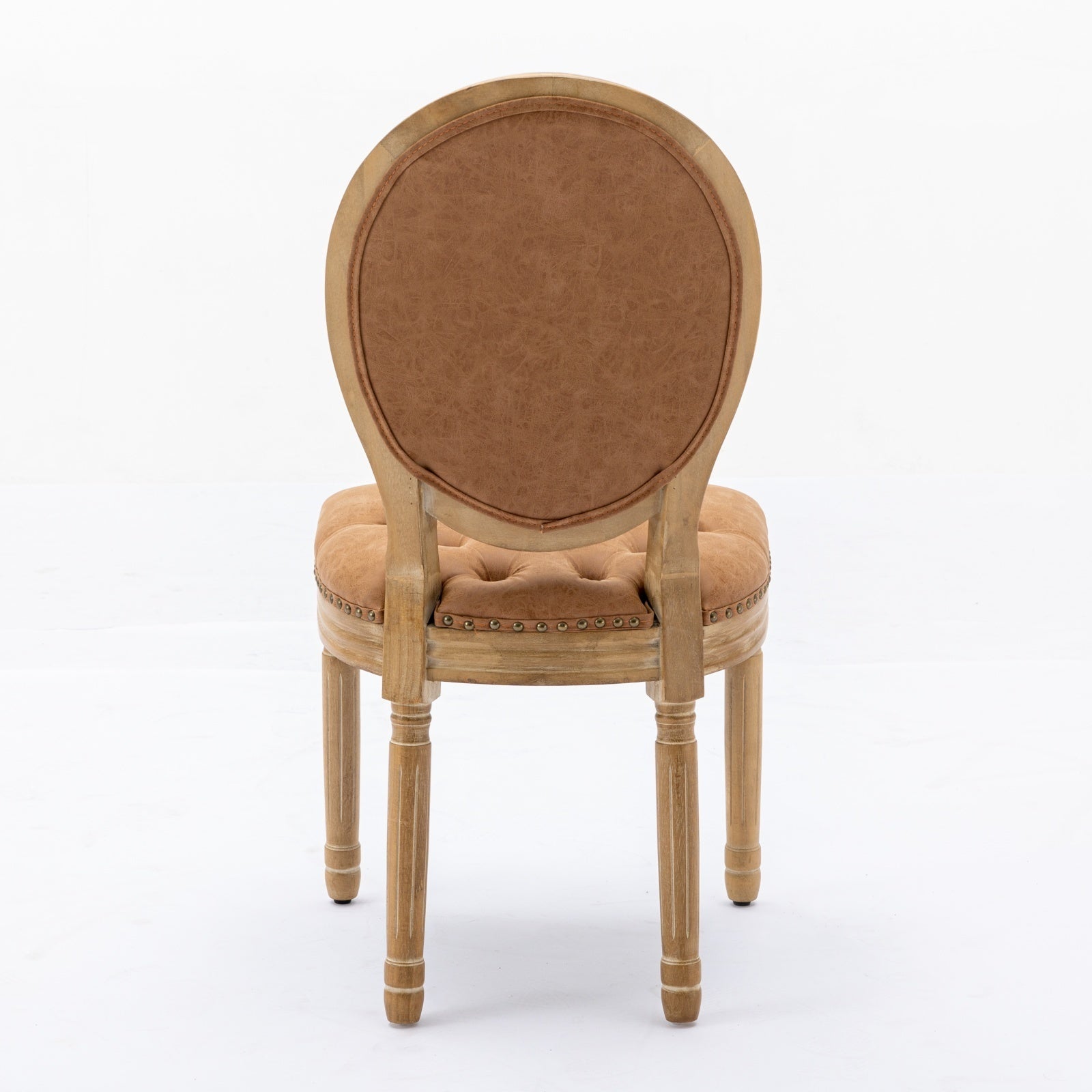 Set of 2 French Style Solid Wood Antique Dining Chairs by BLAKHOM
