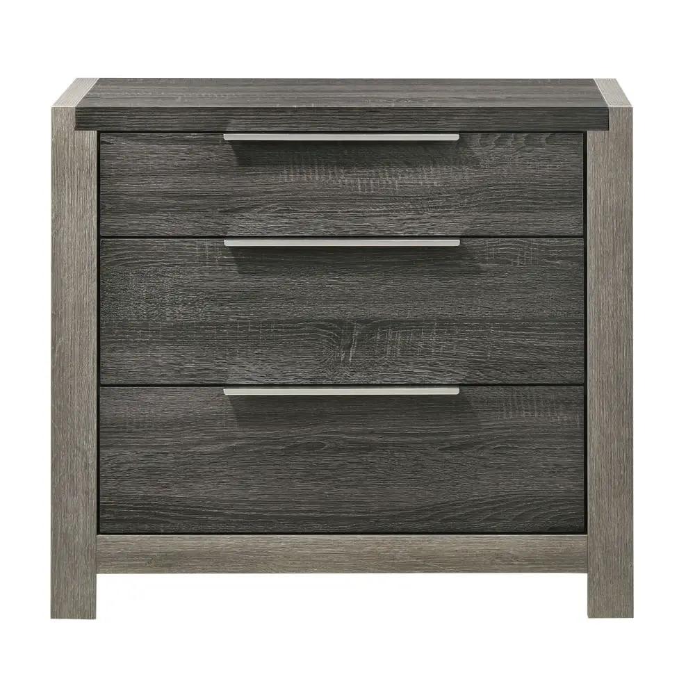 Jehoram - 3 Drawer Nightstand For Bedroom by Unique Piece Furniture