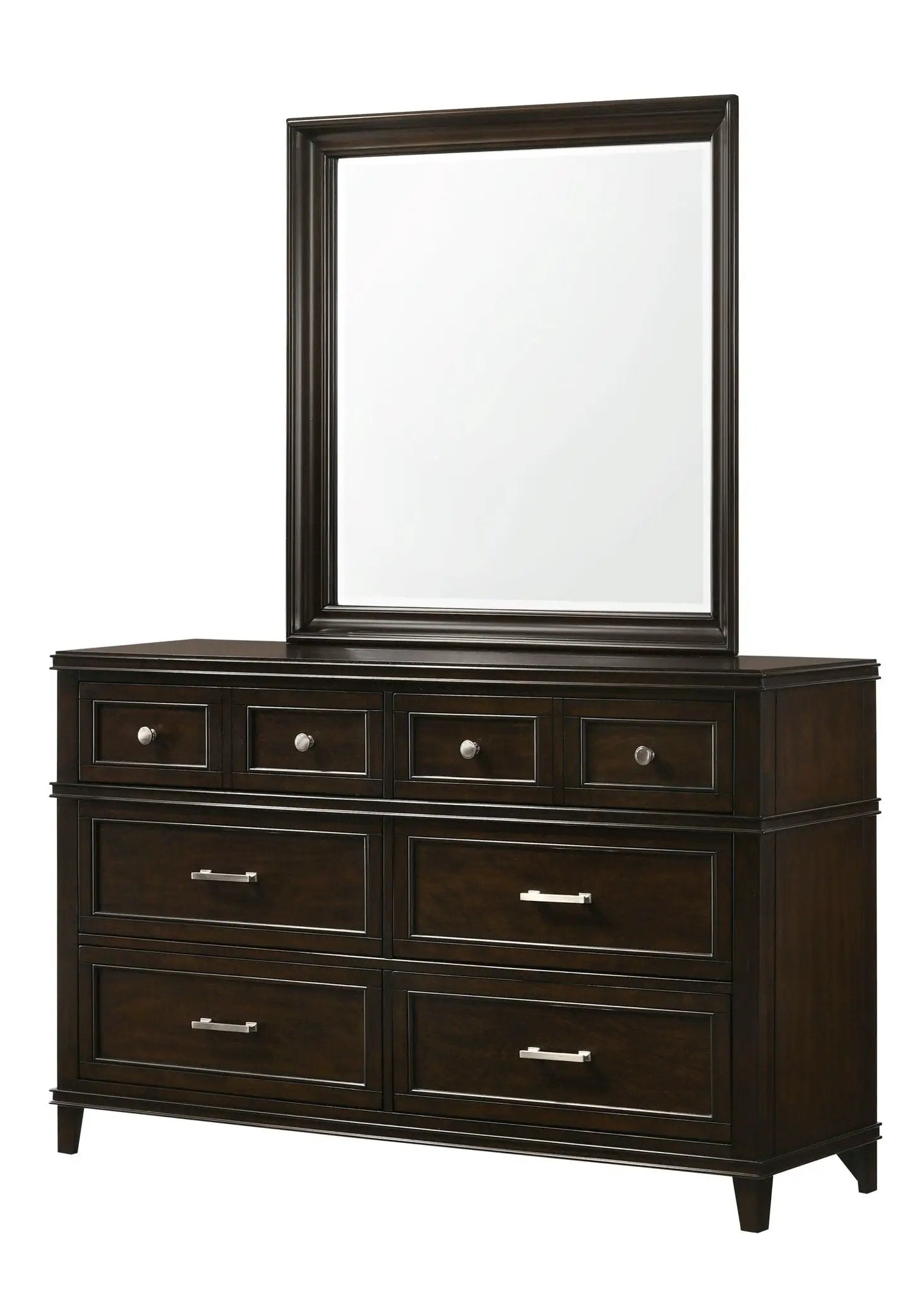 Merlot - Square Mirror - Mahogany by Unique Piece Furniture