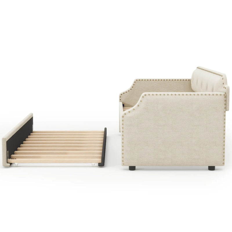Upholstered Daybed With Trundle by Unique Piece Furniture
