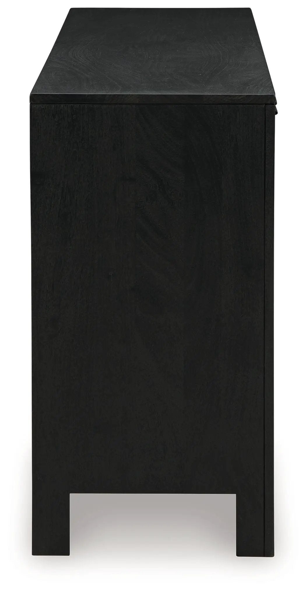 Cliffiings - Accent Cabinet - Black / Natural by Unique Piece Furniture