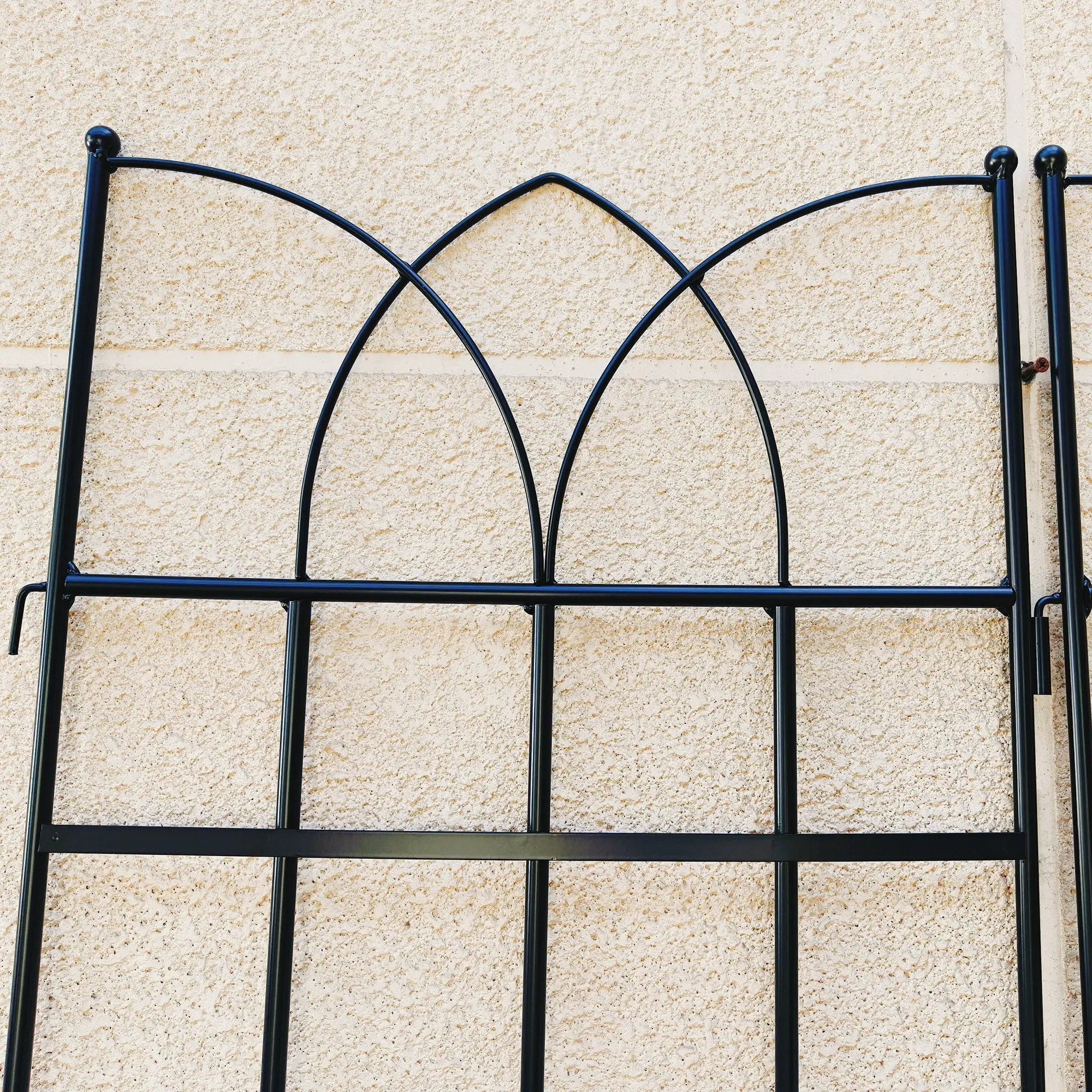Metal Garden Trellis Rustproof For Climbing Plants Outdoor Flower Support by HouseOfZazla