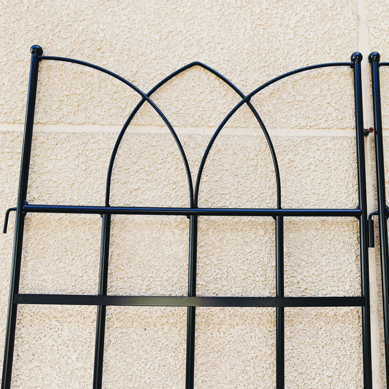 Metal Garden Trellis Rustproof For Climbing Plants Outdoor Flower Support by HouseOfZazla