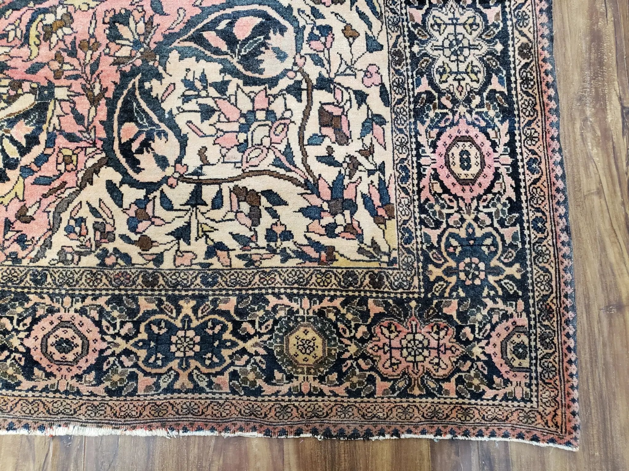 Antique Persian Farahan Rug, 4'1" x 6' 5" by Jewel Rugs