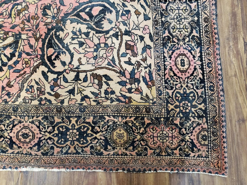 Antique Persian Farahan Rug, 4'1" x 6' 5" by Jewel Rugs