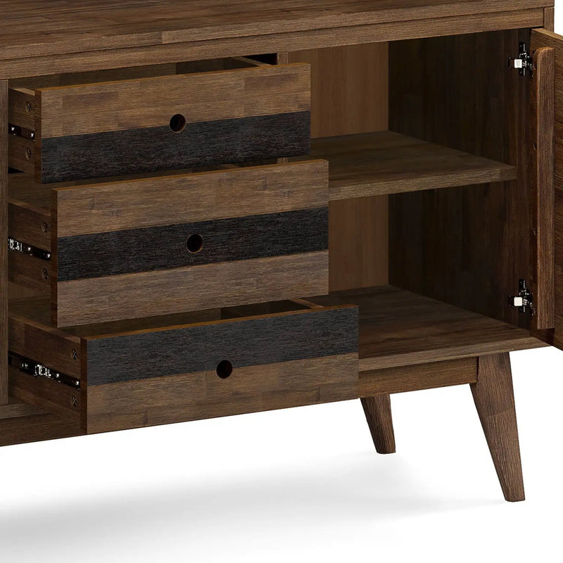 Clarkson - Sideboard Buffet - Rustic Natural Aged Brown by Unique Piece Furniture