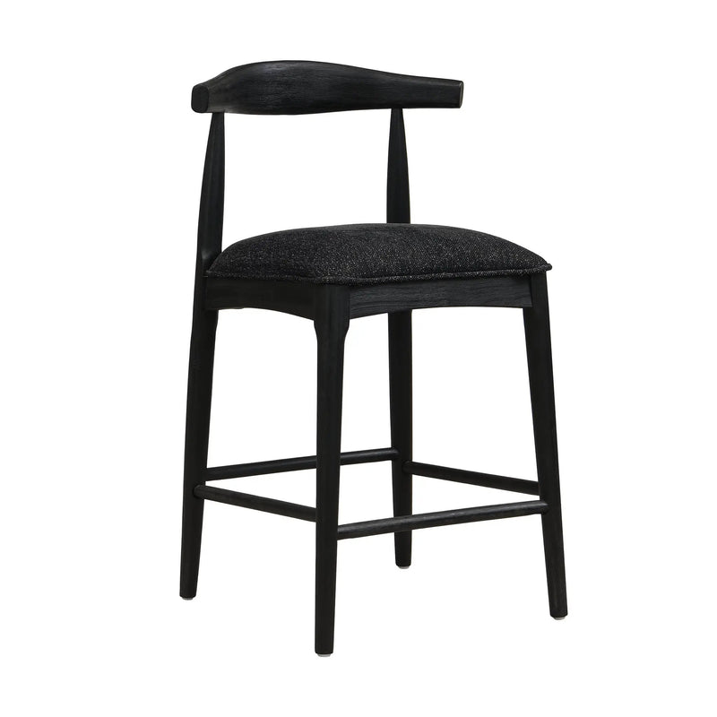 Counter Stool in Fabric Upholstery by HouseOfZazla