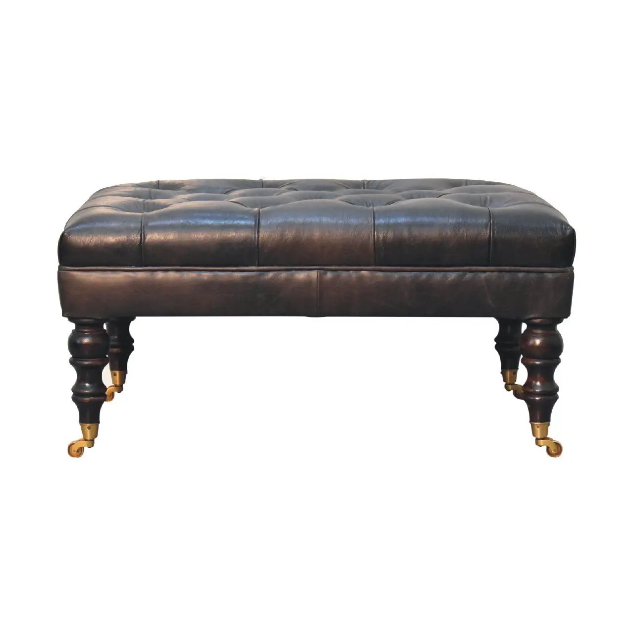 Buffalo - Ottoman With Castor Legs by Unique Piece Furniture