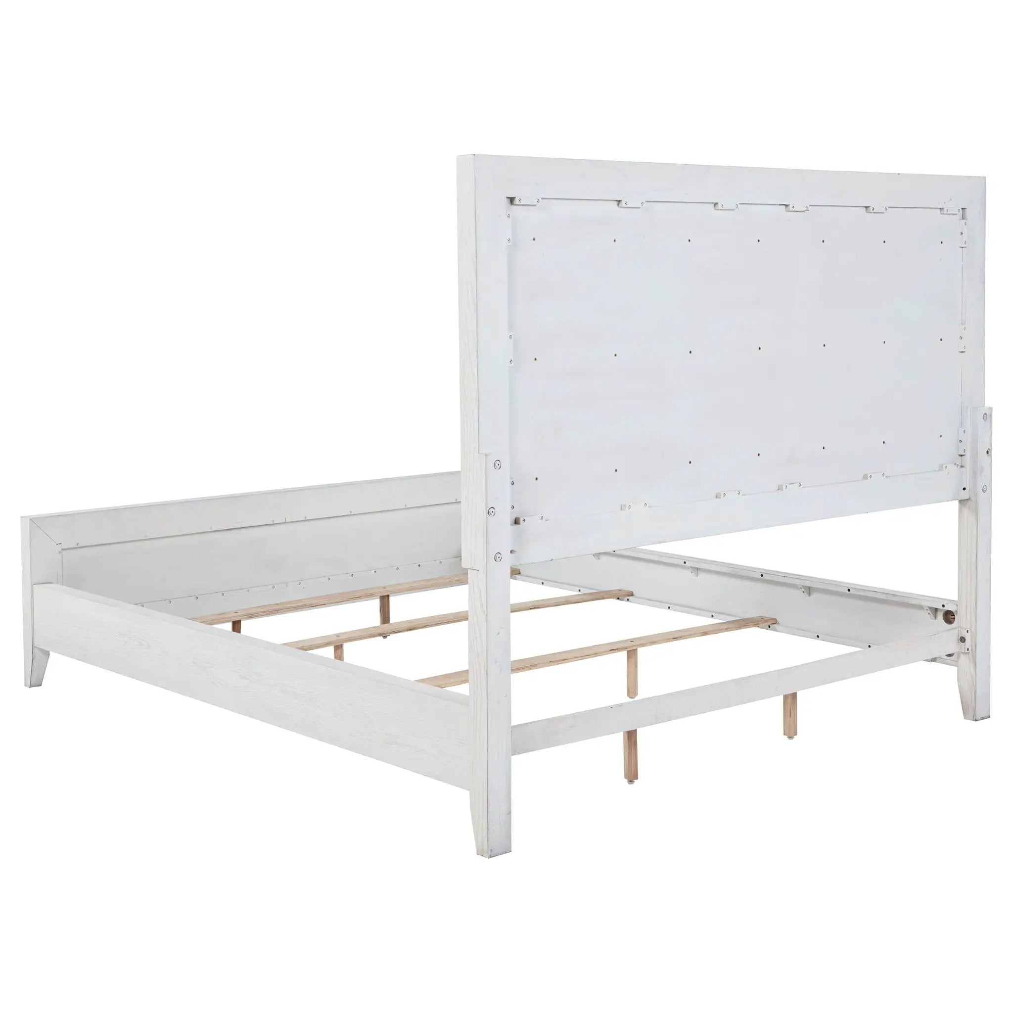 Marielle 5-piece Eastern King Bedroom Set Distressed White by Unique Piece Furniture