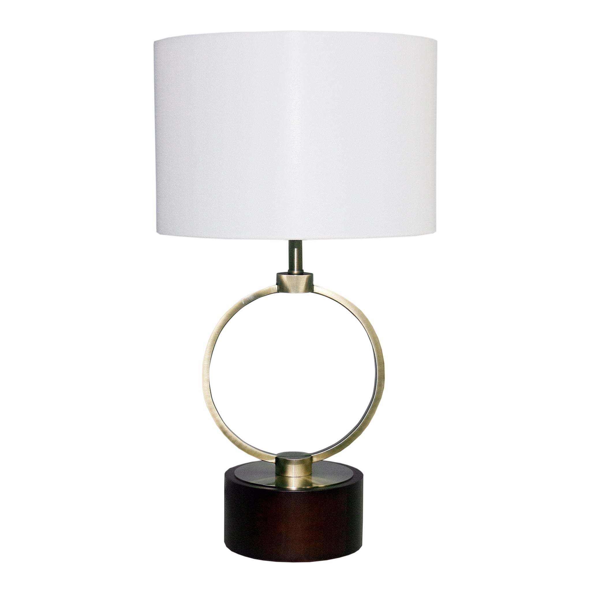 Nordic Home Creative Bedroom Table Lamp with Grid Metal Circular Design by HouseOfZazla