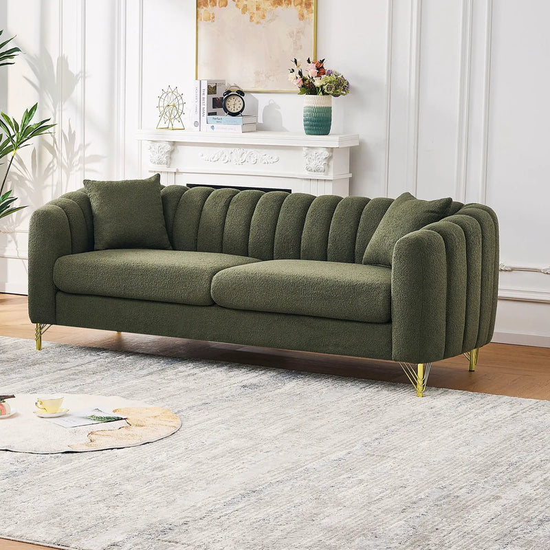 Tufted Oversized Sofa For Living Spaces by Unique Piece Furniture