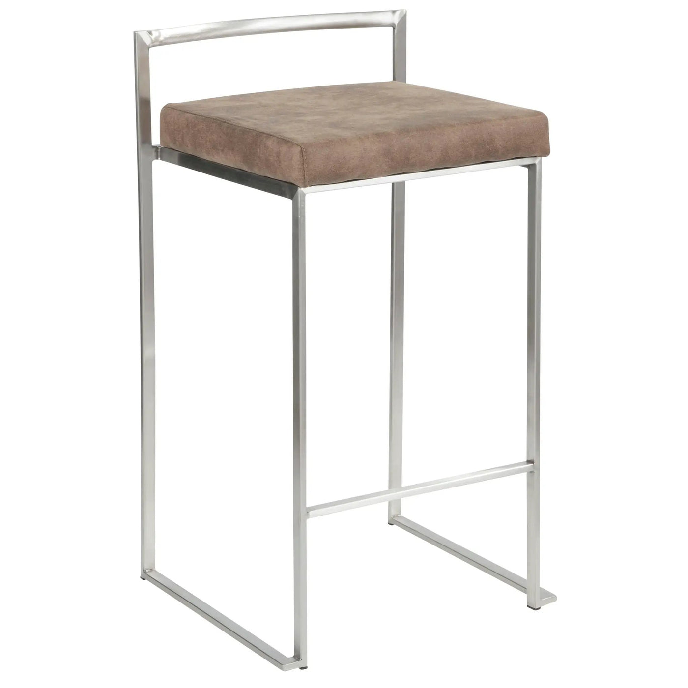 Fuji - Contemporary Elegant Stackable Counter Stool Set by HouseOfZazla