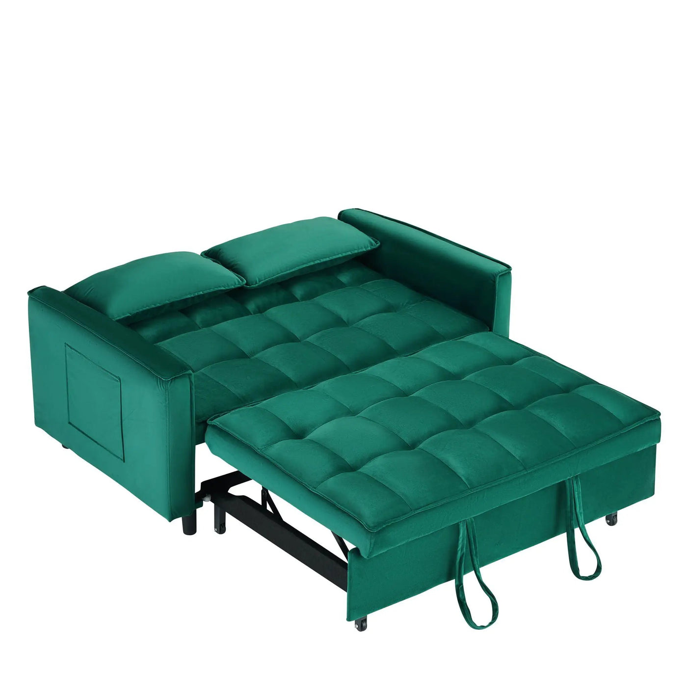 Sofa Bed With Pockets, 3 In 1 Convertible For Living Room by HouseOfZazla