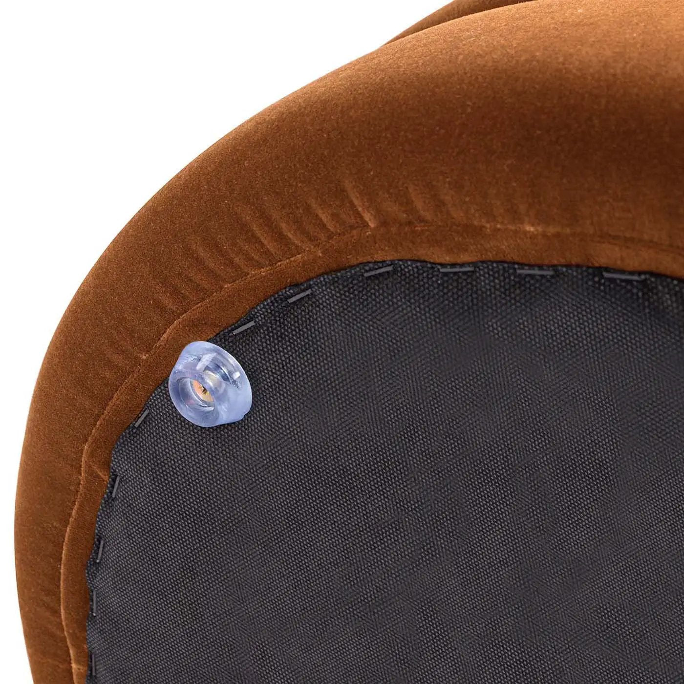 Fuji - Oversized Round Storage Ottoman by HouseOfZazla
