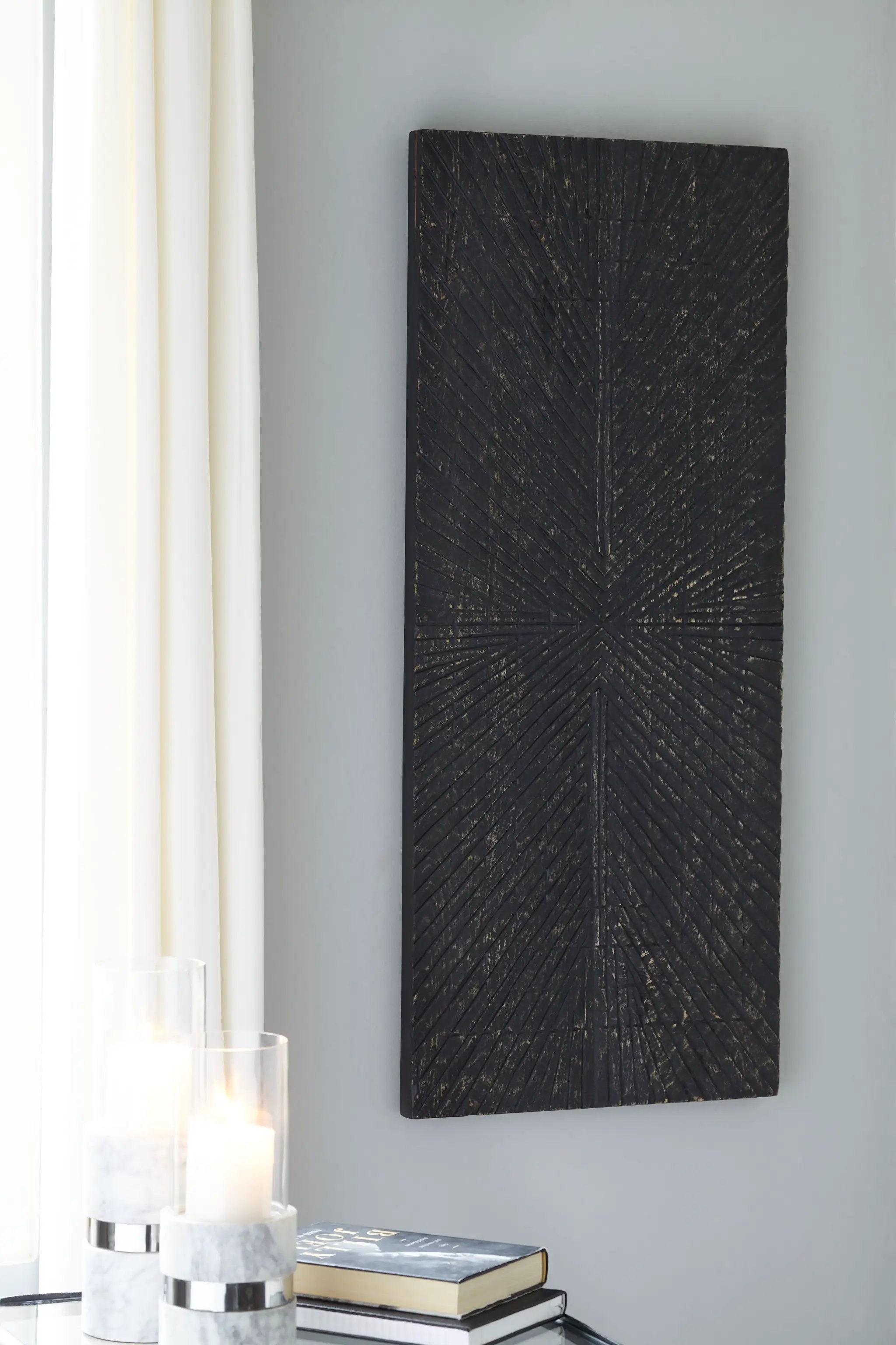 Lenora - Wall Decor - Antique Black by Unique Piece Furniture