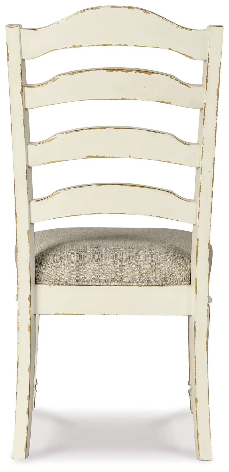 Realyn - Dining UPH Side Chair (Set of 2) - Ladderback - Chipped White by Unique Piece Furniture