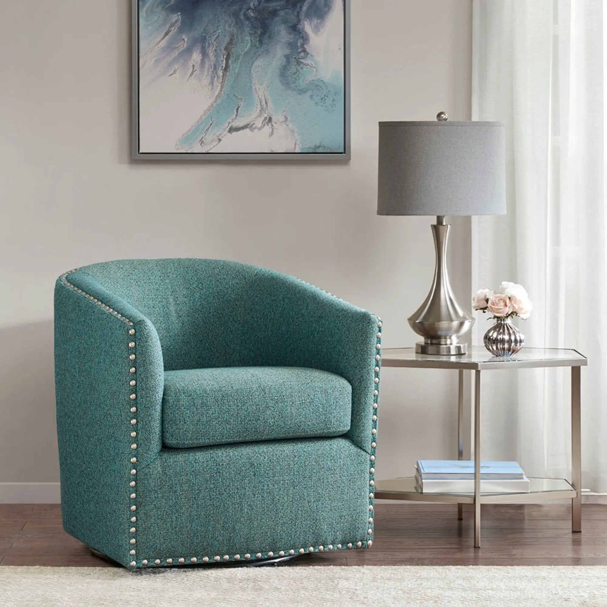 Luxurious Chair With 360 Degree Rotation by Unique Piece Furniture