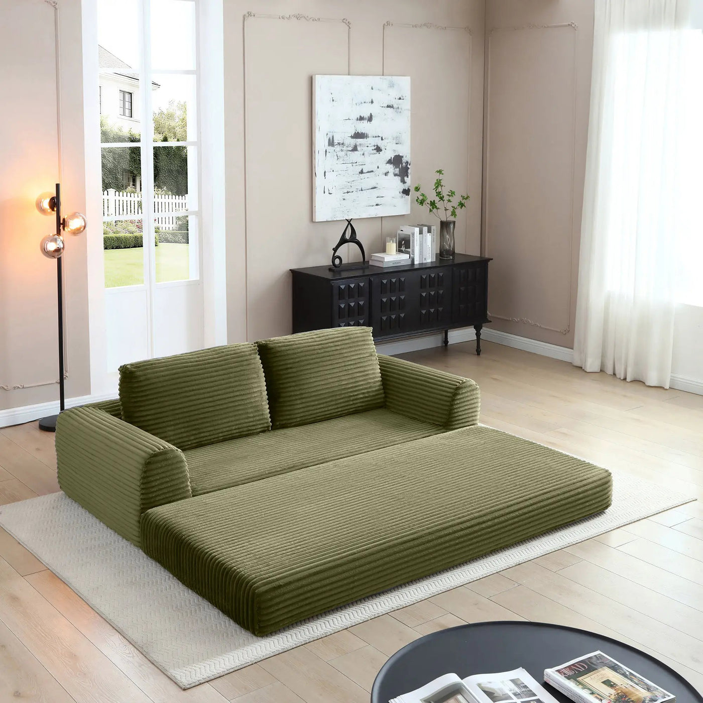 2-in-1 Folding Convertible Sofa Bed by HouseOfZazla