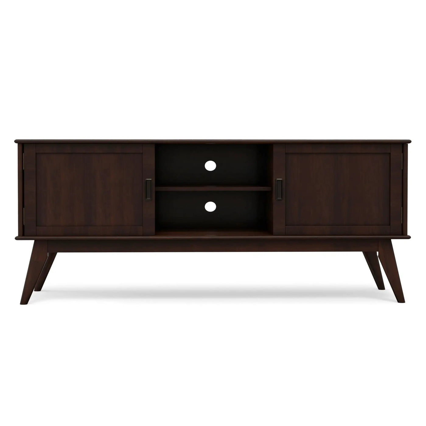 Draper - Handcrafted Mid Century Low TV Media Stand by Unique Piece Furniture