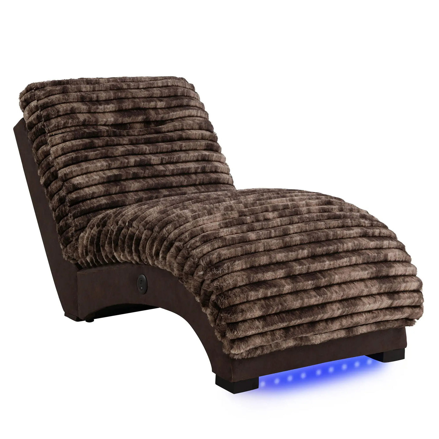 Denise - Accent Chaise With USB Support by HouseOfZazla