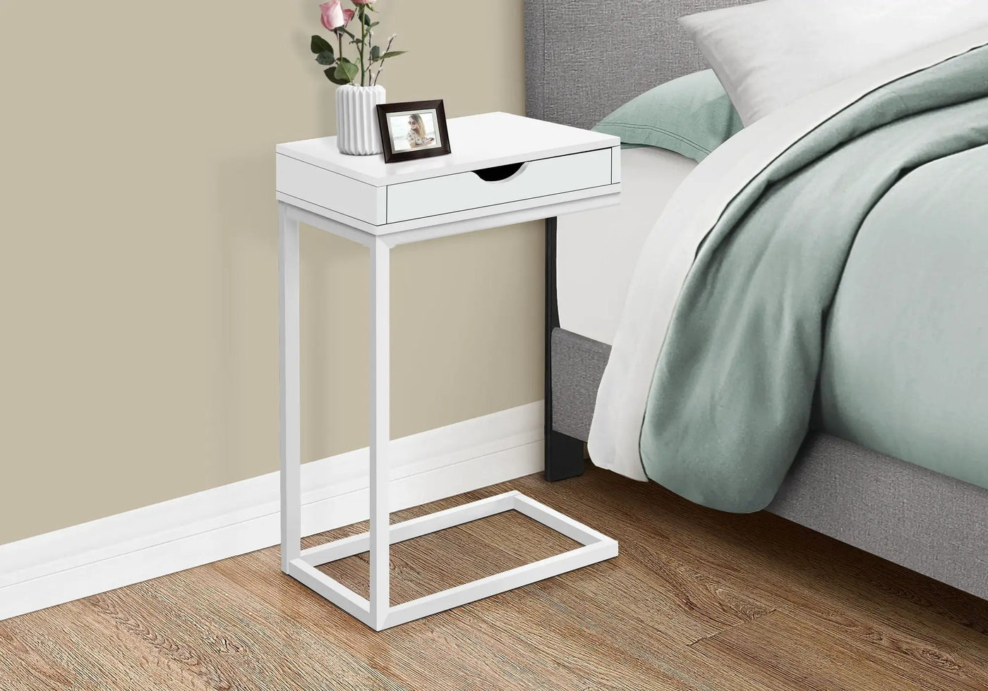 Accent Table, C - Shaped Contemporary Elegant Desig by Unique Piece Furniture