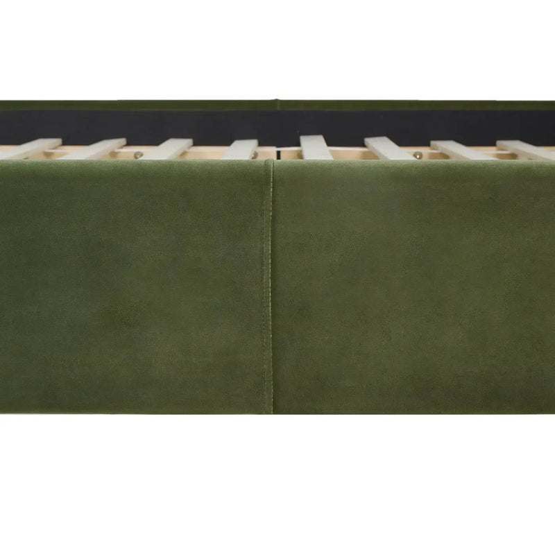 Stockholm - Modern Wavy Headboard Platform Bed by Unique Piece Furniture