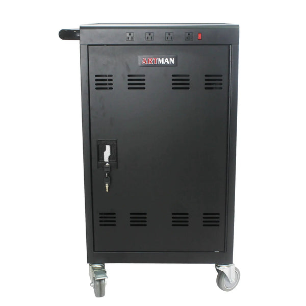 Mobile Charging Cart For Tablets Laptops 35, Device Capacity Matt Metal