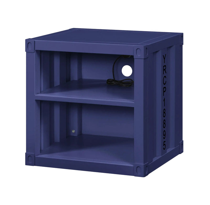 Cargo Nightstand With USB by HouseOfZazla