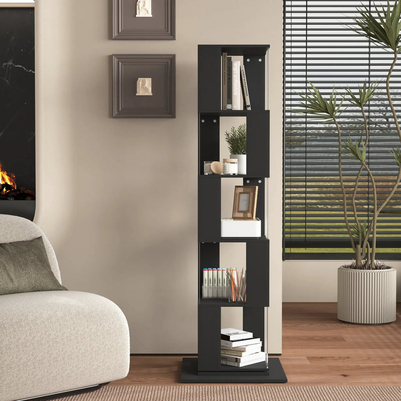 360° Rotating Bookshelf with Acrylic Plate by HouseOfZazla