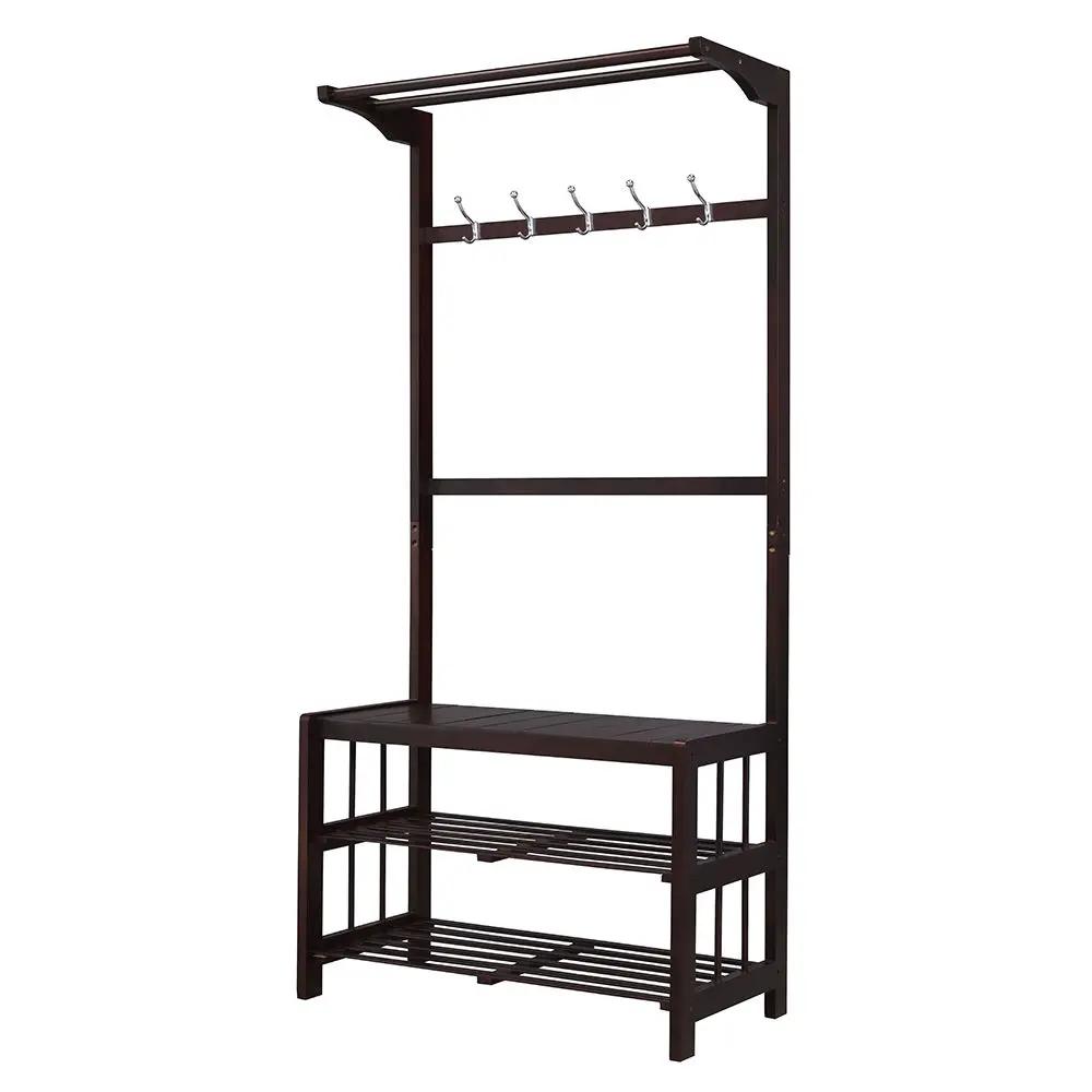 Pieria - Hall Tree - Espresso by Unique Piece Furniture