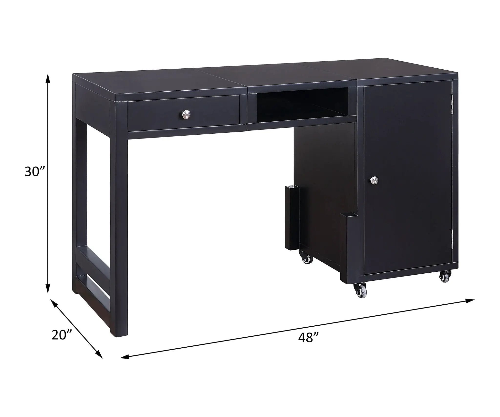 Kaniel - Desk Convertible - Black by Unique Piece Furniture