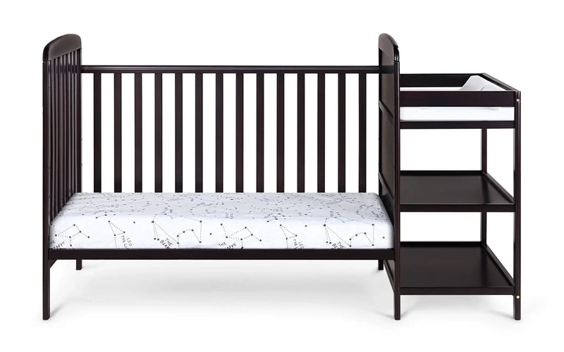 Ramsey - 3-in-1 Convertible Crib / Changer Combo by HouseOfZazla