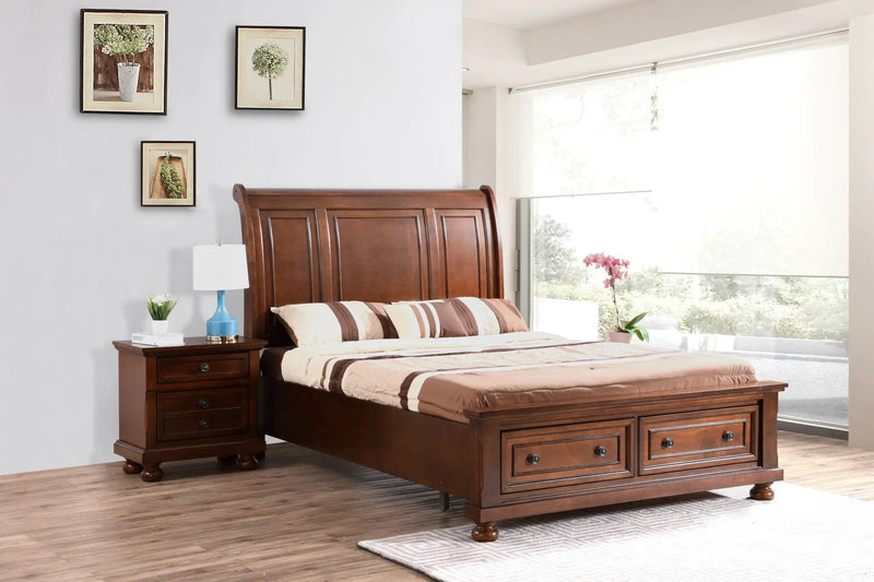 Stunning Sleigh Bed Design< by Unique Piece Furniture