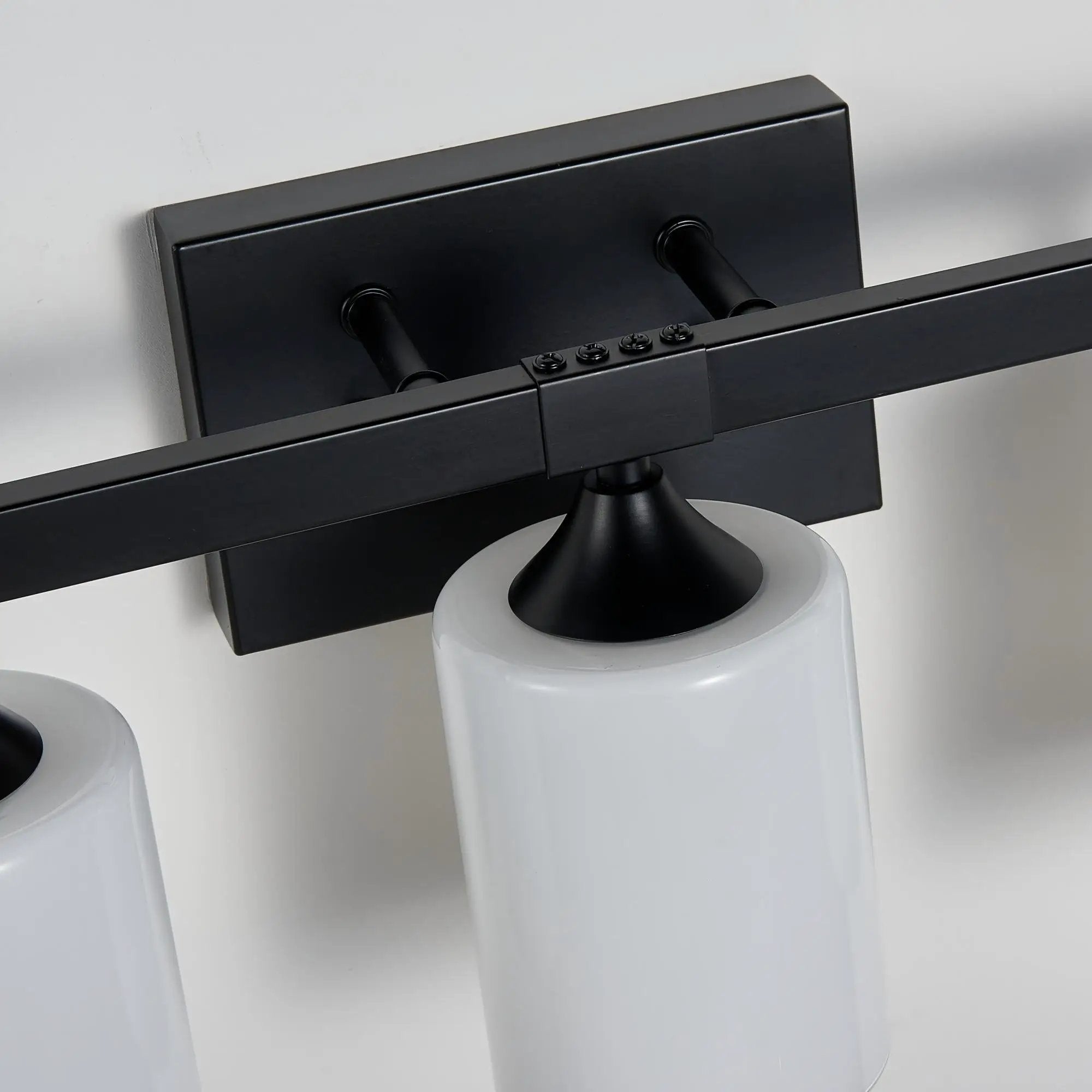 5-Light Matte Black Bathroom Lighting by HouseOfZazla