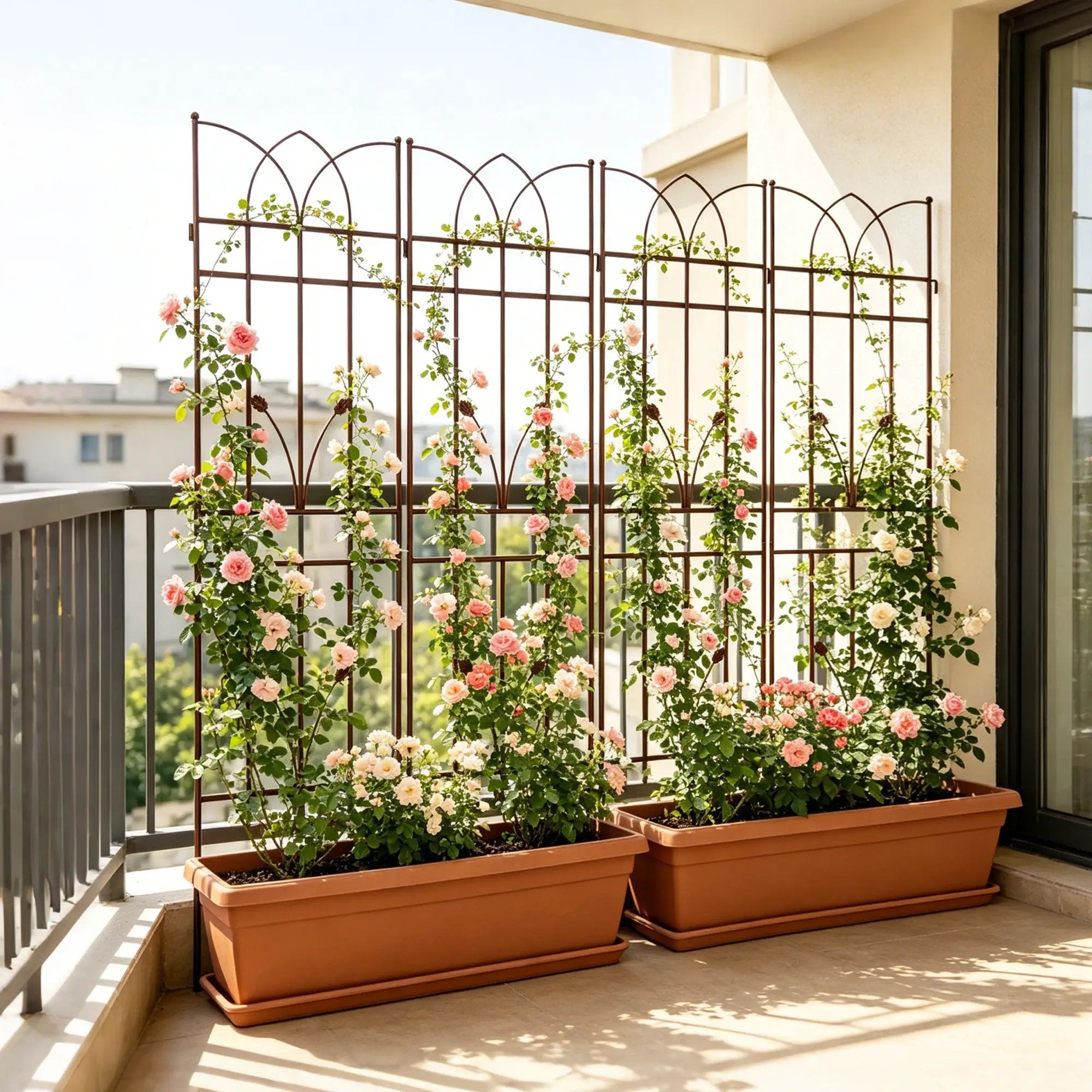 4 Pack Metal Garden Trellis by HouseOfZazla