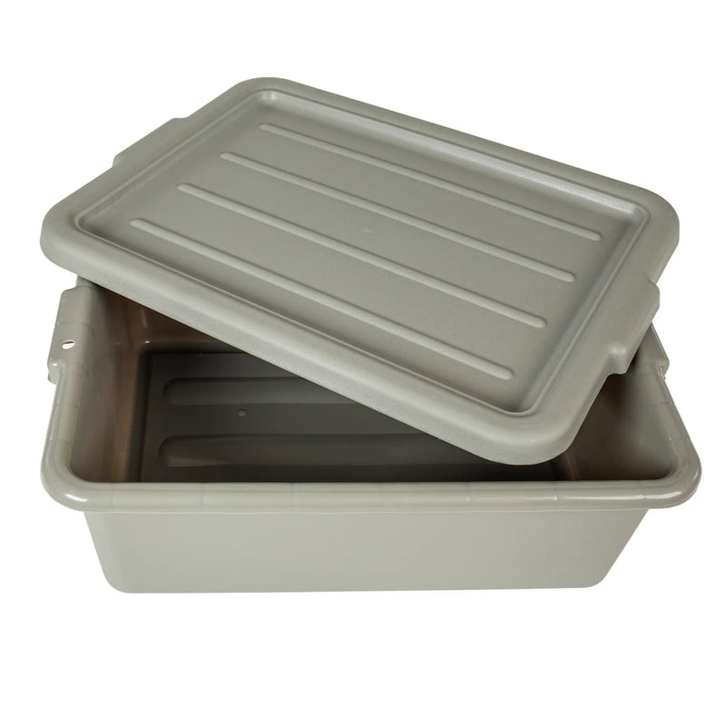 6-Pack 20" x 15" x 7" 9 Gallon Meat Lugs with Lids, photo 6 of 10