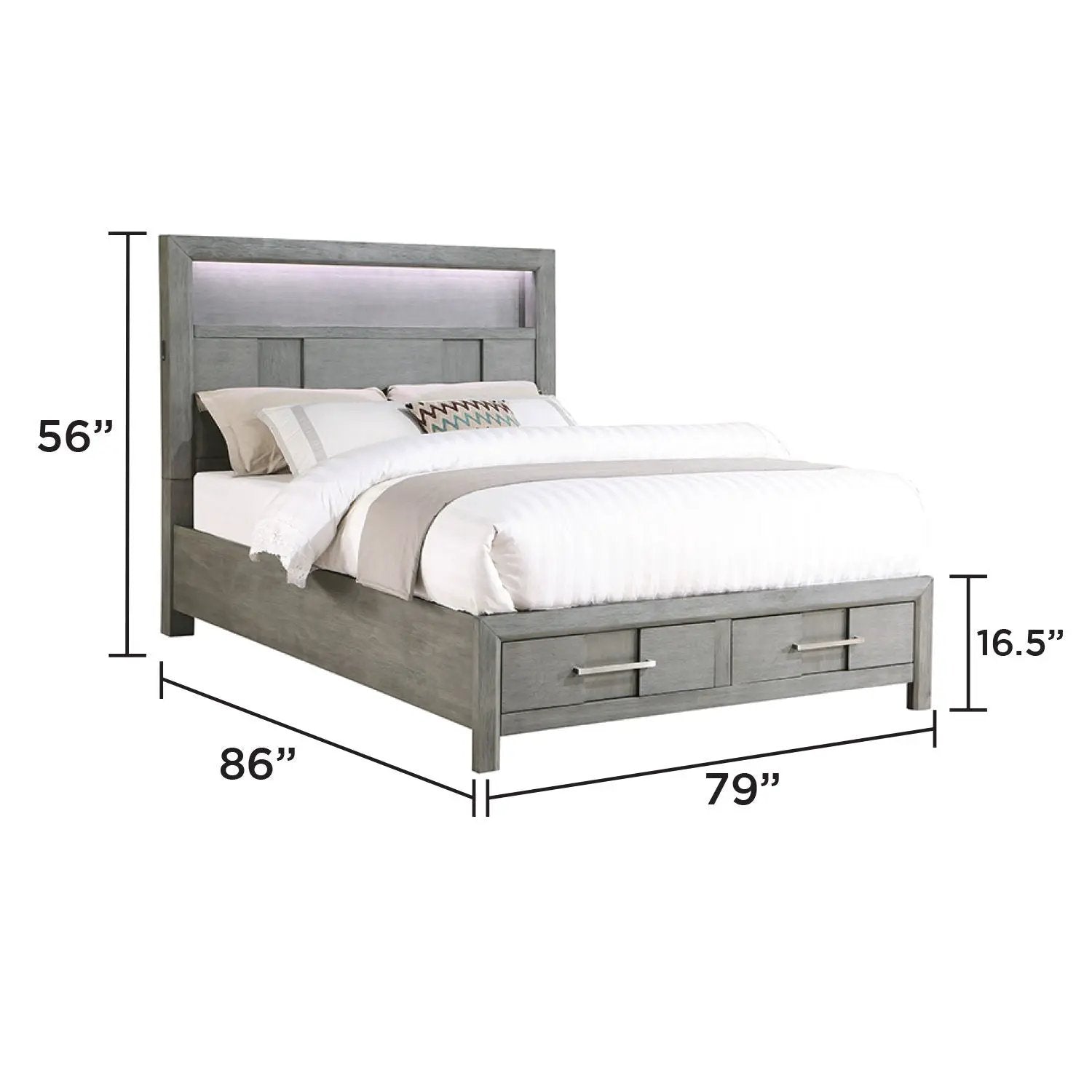 Kenzo - Storage Bed by HouseOfZazla