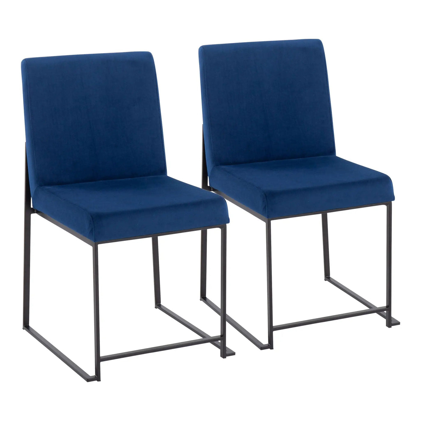 Fuji - Contemporary Modern Elegance With High Back Dining Chair (Set of 2) by HouseOfZazla