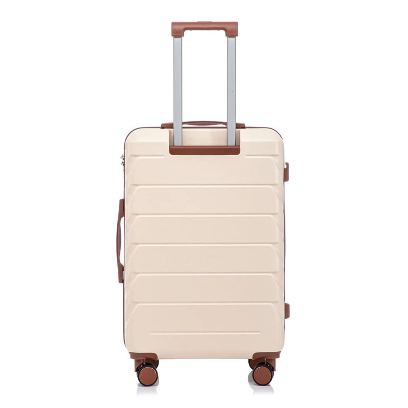 3 Pieces Set 20" / 24" / 28" Spinner Wheel Luggage With Combination Lock by HouseOfZazla
