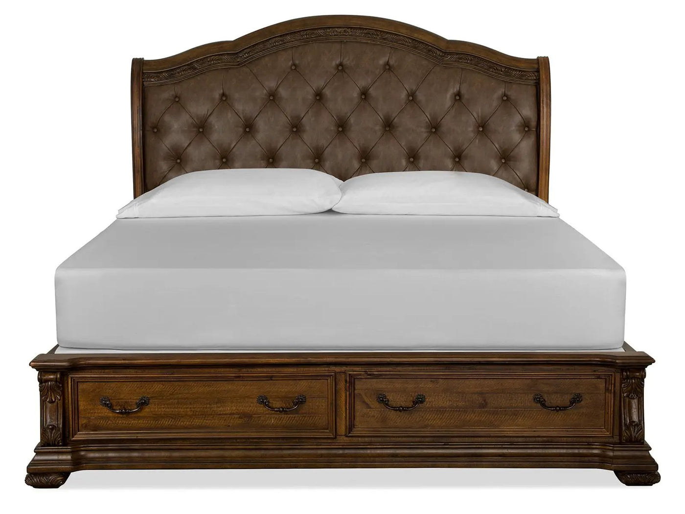 Durango - Upholstered Sleigh Storage Bed by Unique Piece Furniture