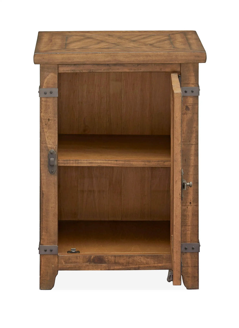 Chesterfield - Chairside End Table - Farmhouse Timber by Unique Piece Furniture