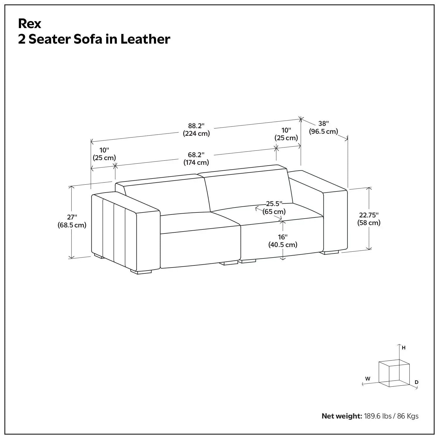 Rex - Handcrafted Sofa by HouseOfZazla