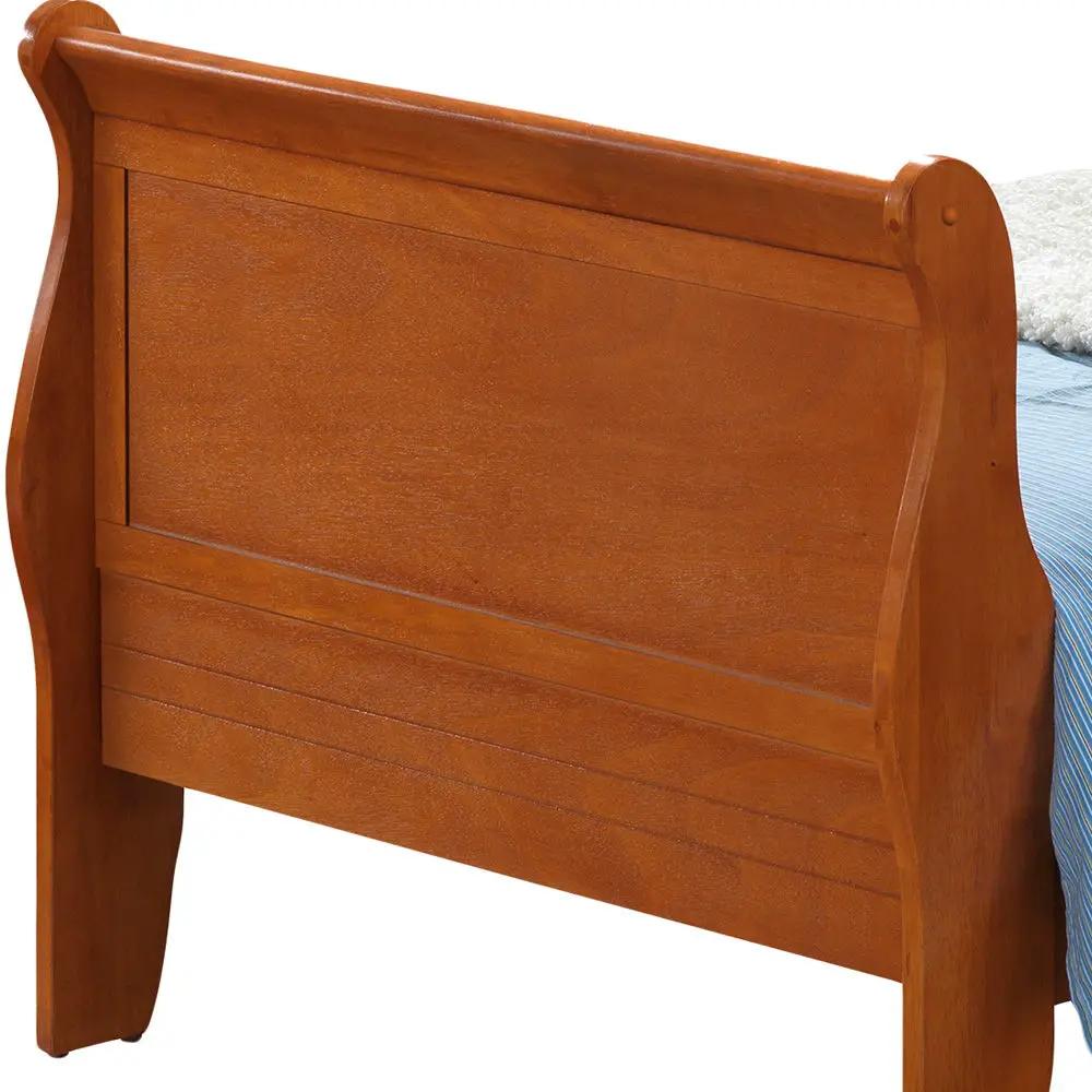 Louis Phillipe - Panel Sleigh Bed by HouseOfZazla