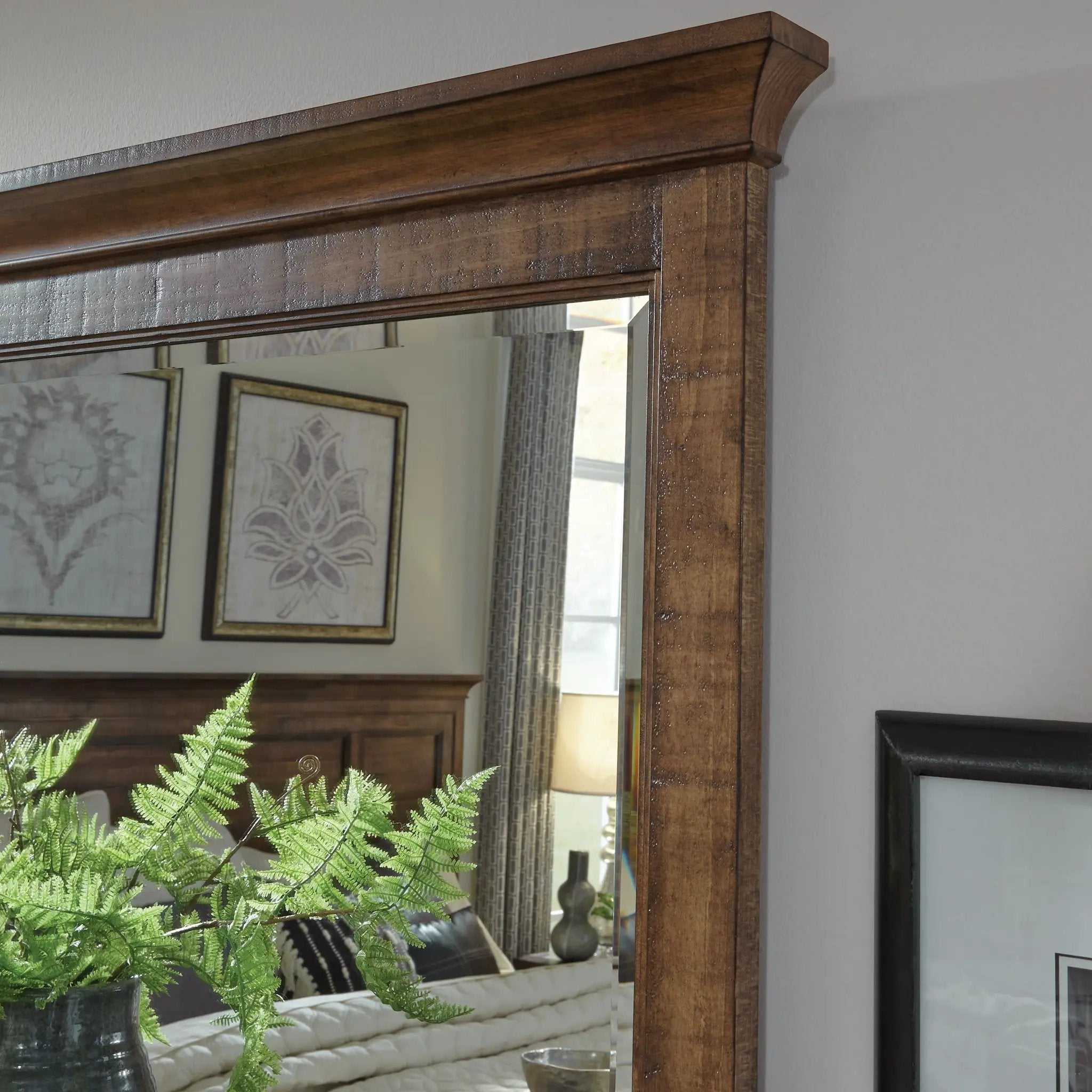 Bay Creek - Landscape Mirror - Toasted Nutmeg by Unique Piece Furniture