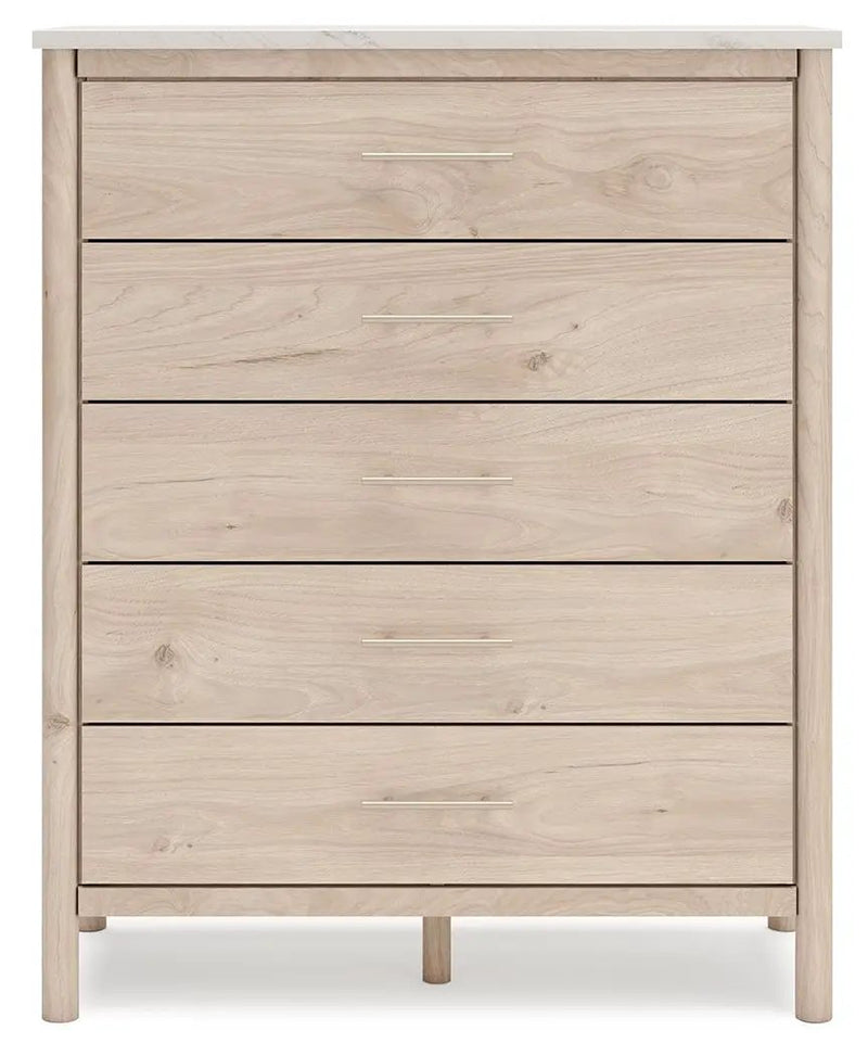 Cadmori - Five Drawer Wide Chest by Unique Piece Furniture