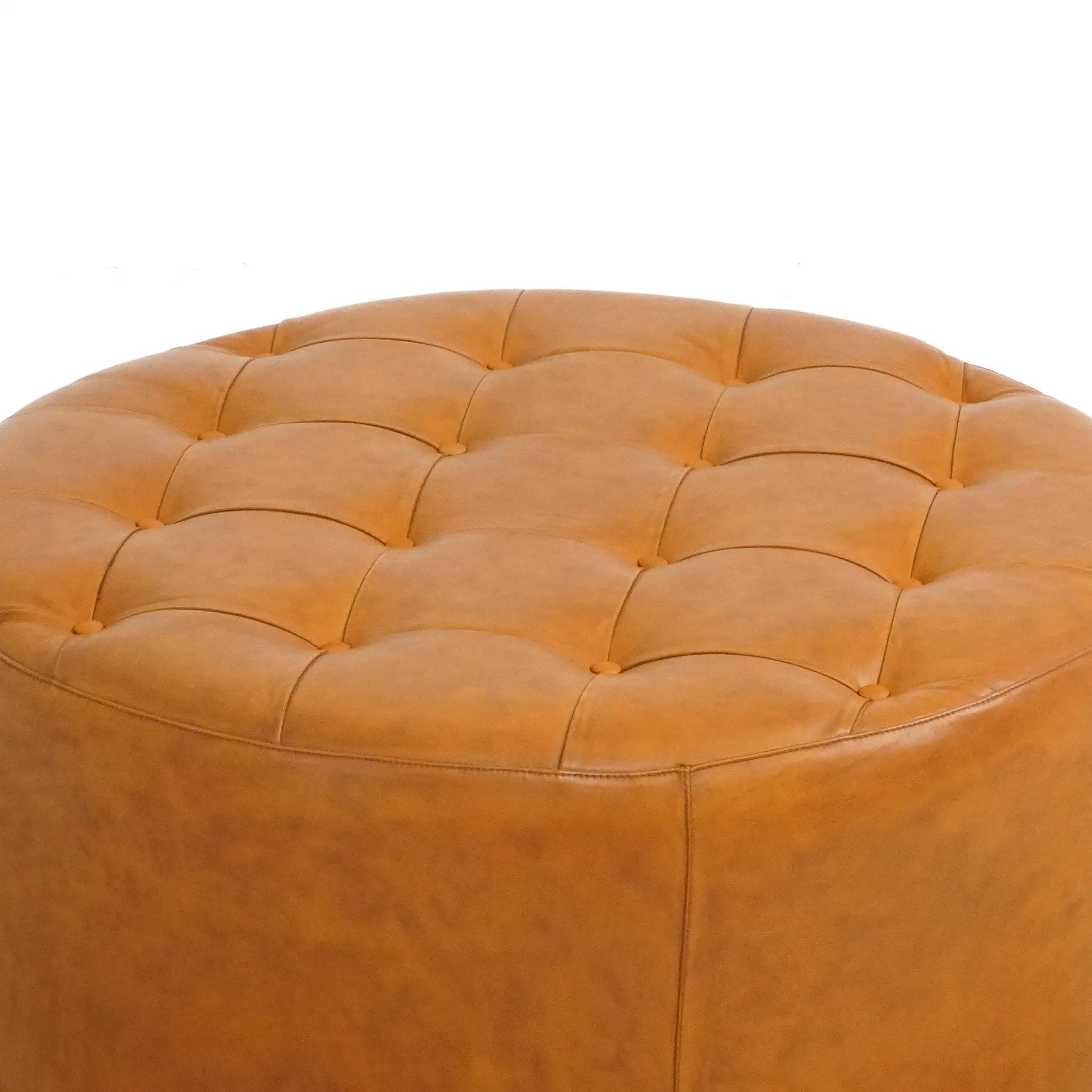 Seletar - Ottoman - Light Tan by HouseOfZazla